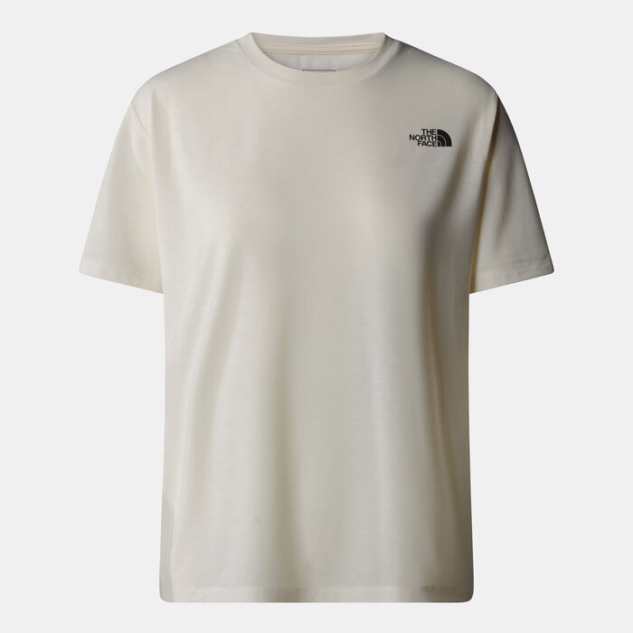 The North Face Women's Linear Side Foundation T-Shirt White image number 0