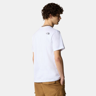 The North Face Men’s Mountain Line T-Shirt White