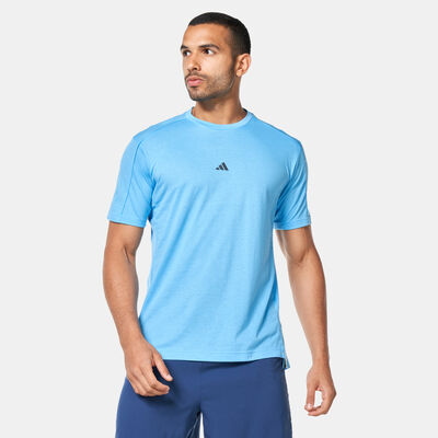 adidas Men's Yoga T-Shirt Blue