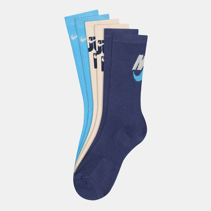 Nike Men's Everyday Plus Cushioned Crew Socks (3 Pack) Multi-Color Nike Men's Everyday Plus Cushioned Crew Socks (3 Pack) Multi-Color image number 0