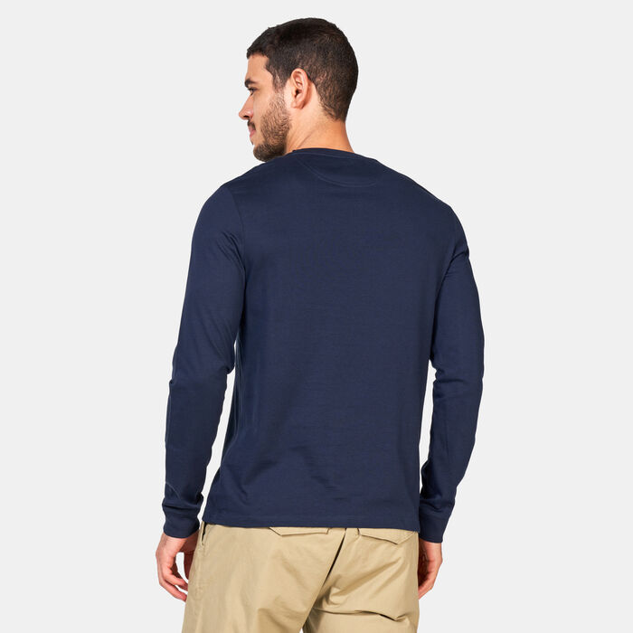 Timberland Men's Dunstan River Long Sleeve T-Shirt Blue image number 1