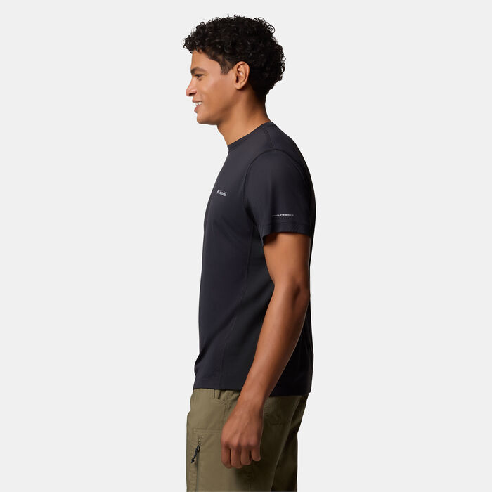 Columbia Men's Zero Rules Light Technical Hiking T-Shirt Black Columbia Men's Zero Rules Light Technical Hiking T-Shirt Black image number 2