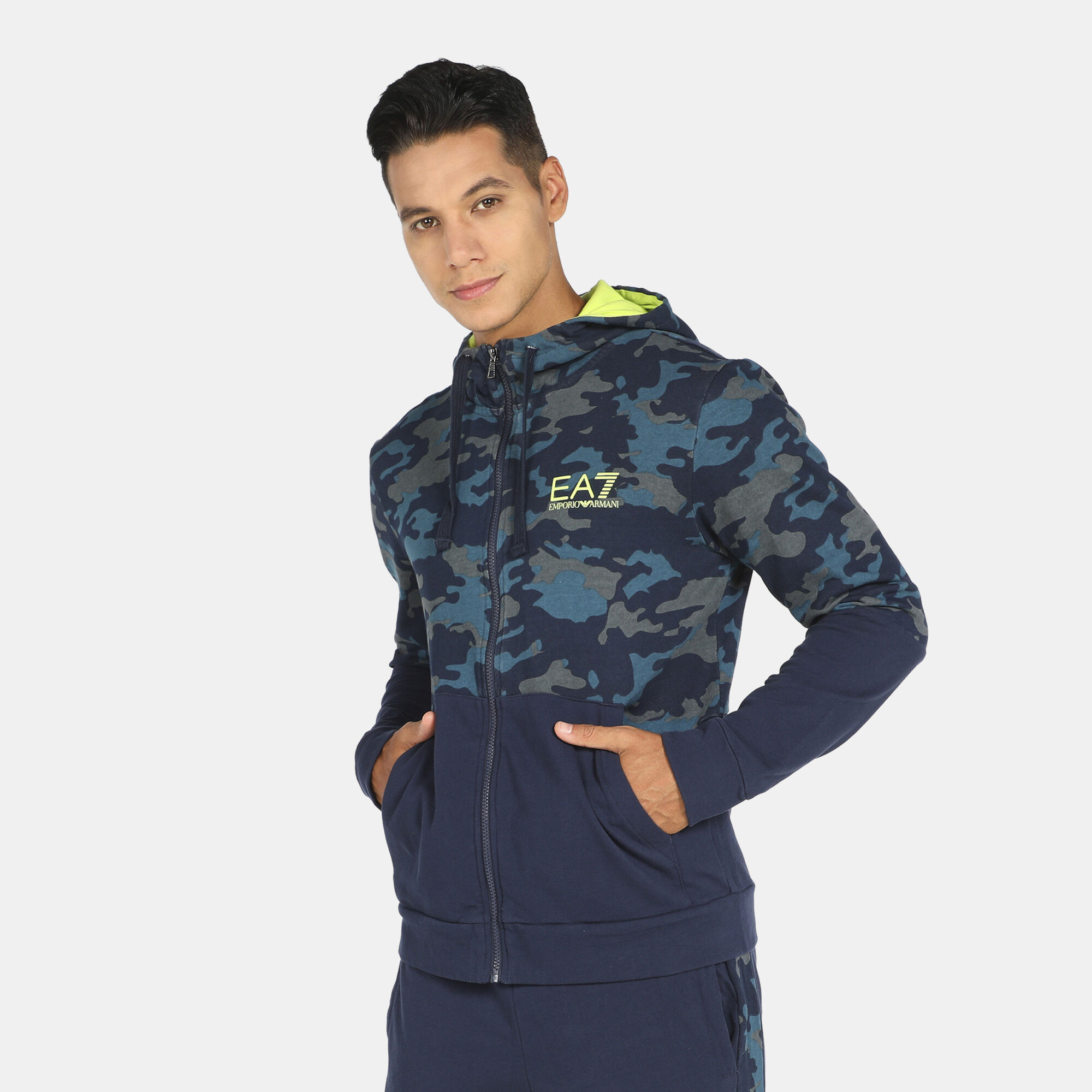 Armani camo hoodie online