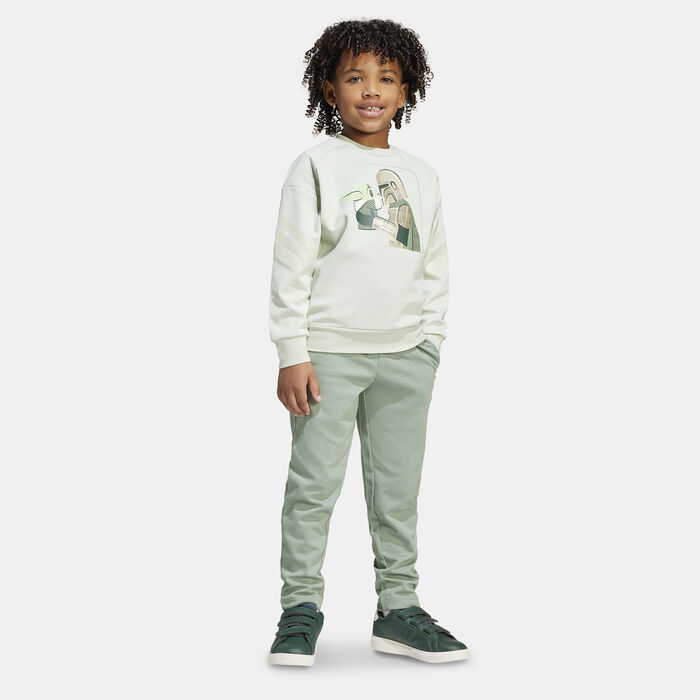 adidas Kids' Star Wars The Mandalorian Set Green adidas Kids' Star Wars The Mandalorian Set Green image number 0
