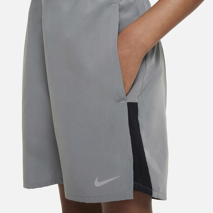 Nike Kids' Dri-FIT Challenger Training Shorts Grey image number 4