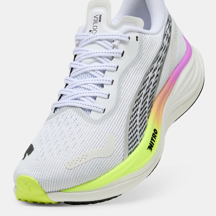 PUMA Women's Velocity NITRO 3 Running Shoes White image number 4