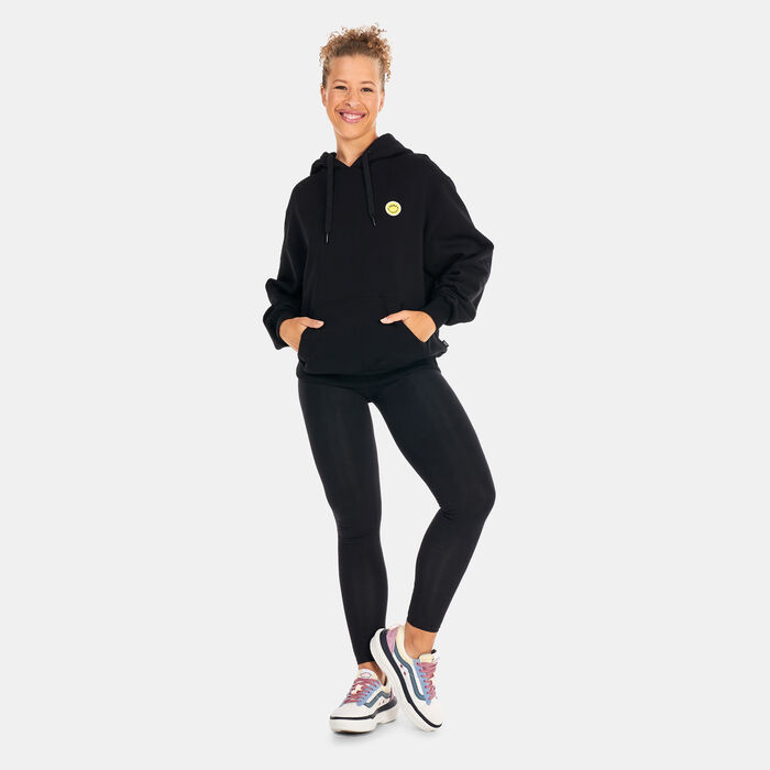Vans Women's Mar Mar Oversized Hoodie Black Vans Women's Mar Mar Oversized Hoodie Black image number 2