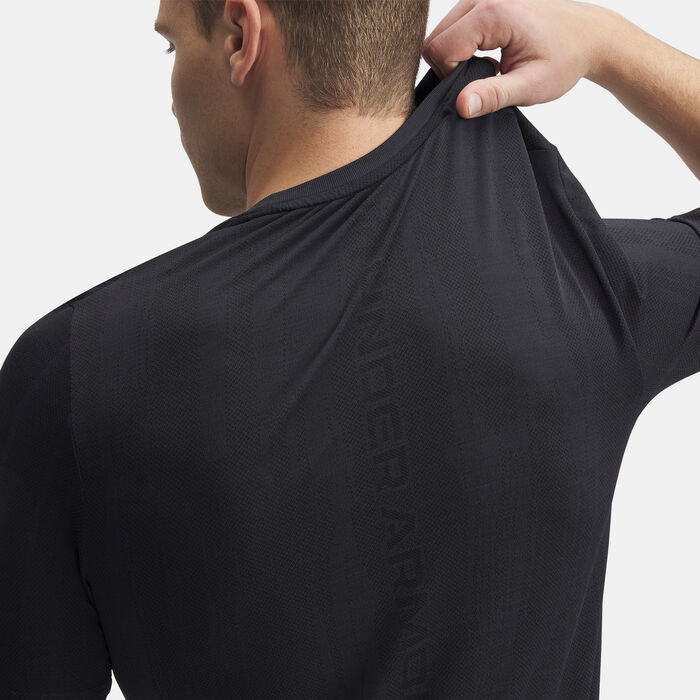 Under Armour Men's Vanish Seamless Novelty T-Shirt Black Under Armour Men's Vanish Seamless Novelty T-Shirt Black image number 2