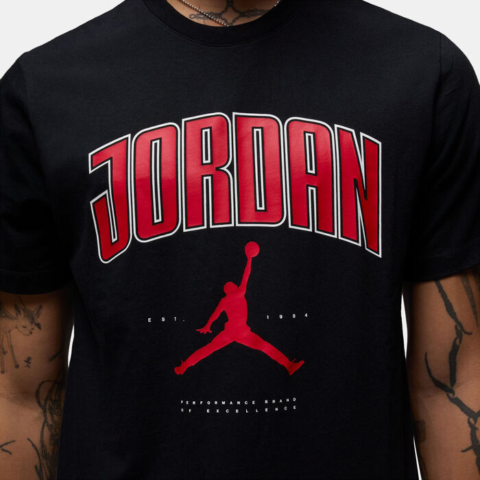 Jordan Men's Logo T-shirt Black Jordan Men's Logo T-shirt Black image number 4