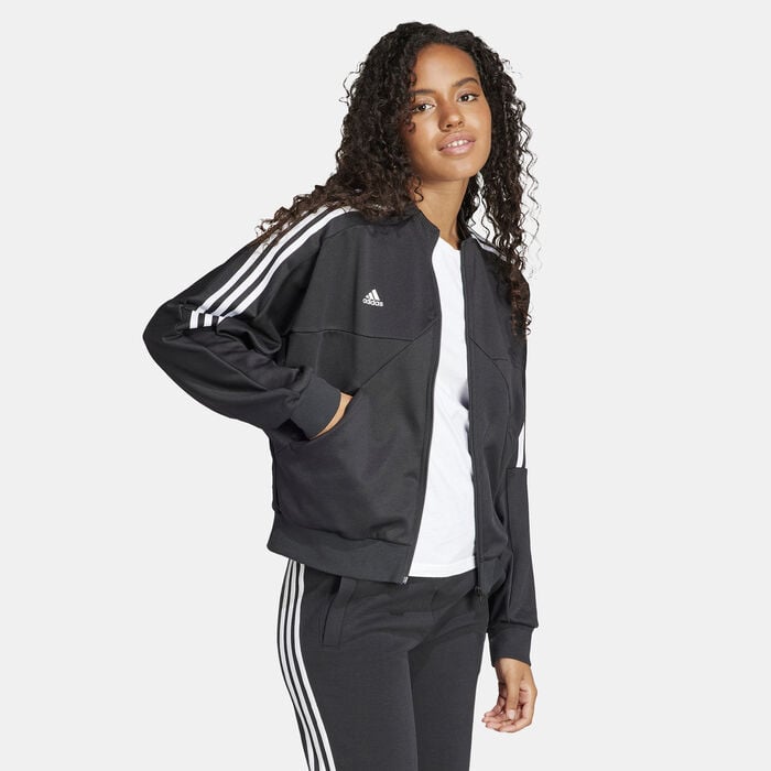 adidas Women's Tiro Track Jacket Black adidas Women's Tiro Track Jacket Black image number 2