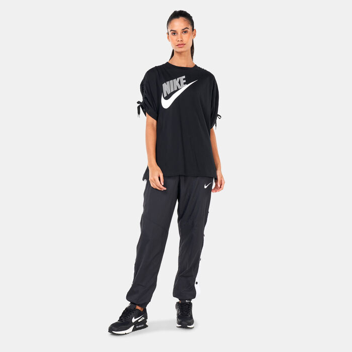 Nike Women's Sportswear DNC T-Shirt Black Nike Women's Sportswear DNC T-Shirt Black image number 2