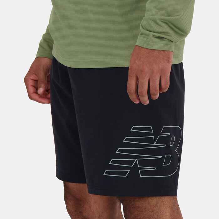 New Balance Men's Sport Essentials Graphic Shorts Black image number 3