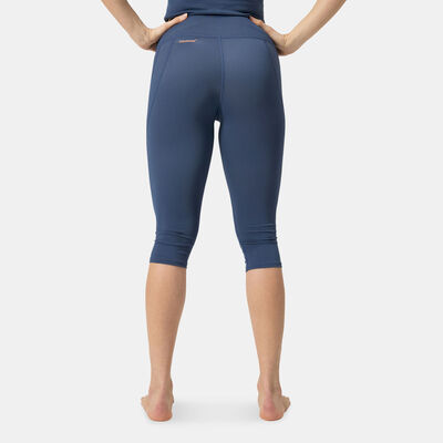 Speedo Women's Panel 3/4 Swimming Pants Blue Speedo Women's Panel 3/4 Swimming Pants Blue
