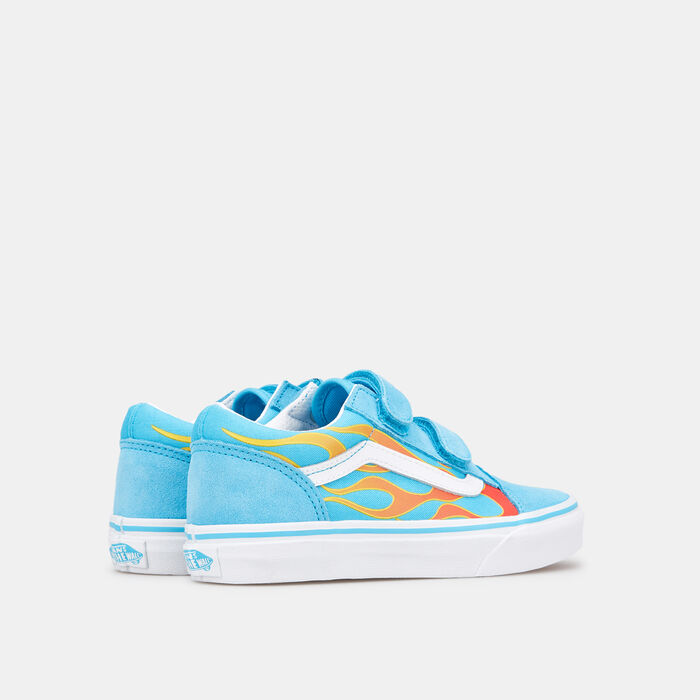 Vans Kids' Old Skool V Unisex Shoe Blue Vans Kids' Old Skool V Unisex Shoe Blue image number 2