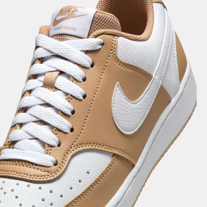 Nike Women's Court Vision Low Next Nature Shoes Beige Nike Women's Court Vision Low Next Nature Shoes Beige image number 4