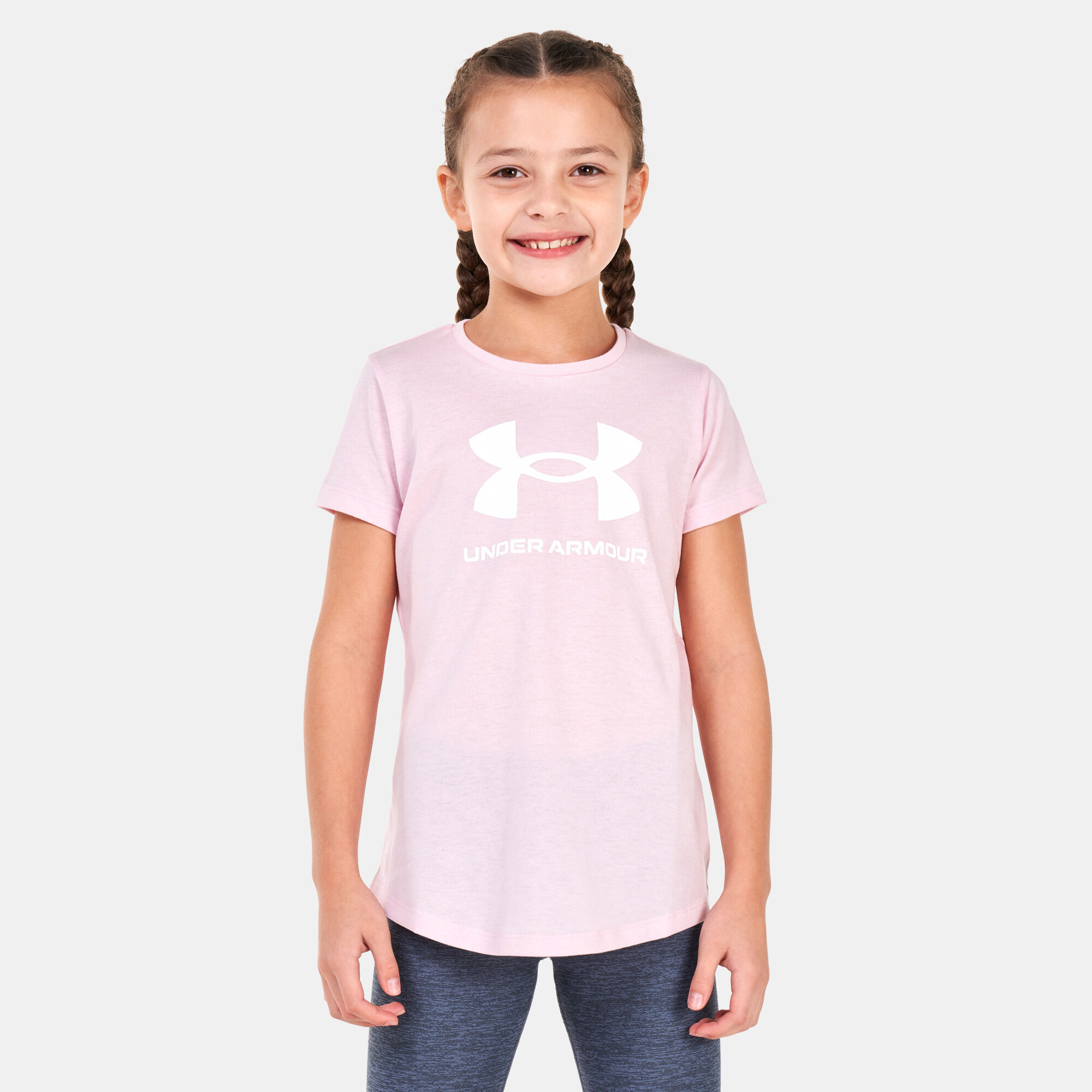 Youth pink under outlet armour