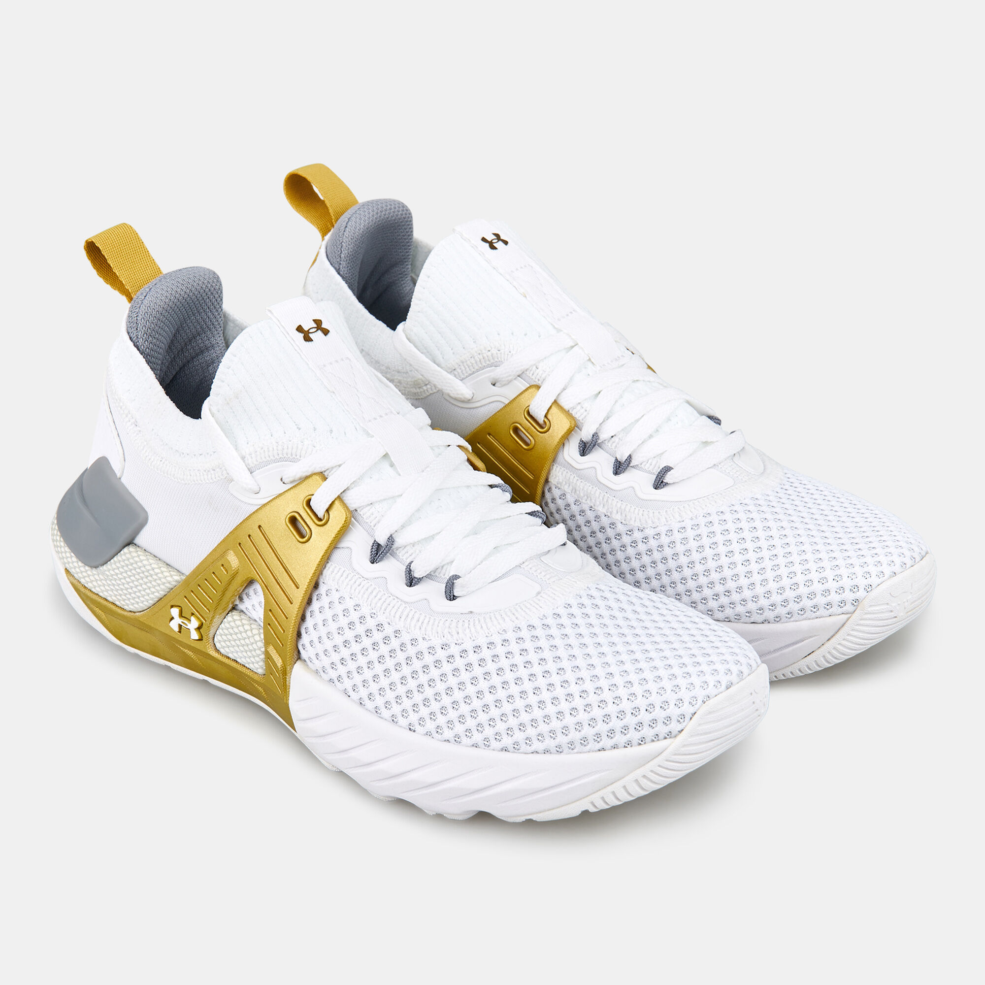 Rose gold under armour shoes store
