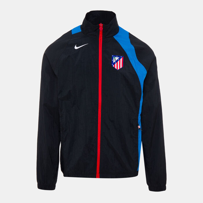 Nike Men's Atletico Madrid Third Total 90 Football Track Jacket Black Nike Men's Atletico Madrid Third Total 90 Football Track Jacket Black image number 0