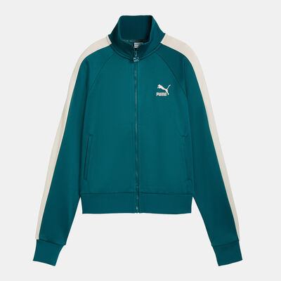 PUMA Women's Iconic T7 Track Jacket Green