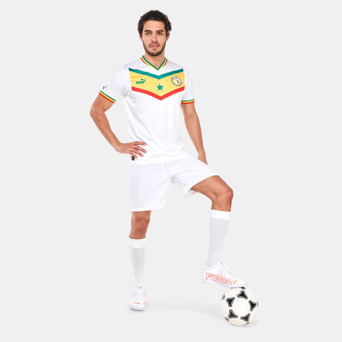 PUMA Men's Senegal Home Official Jersey - 2022/23 White PUMA Men's Senegal Home Official Jersey - 2022/23 White image number 2