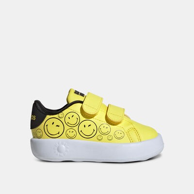 adidas Kids' Smiley Advantage Shoes yellow