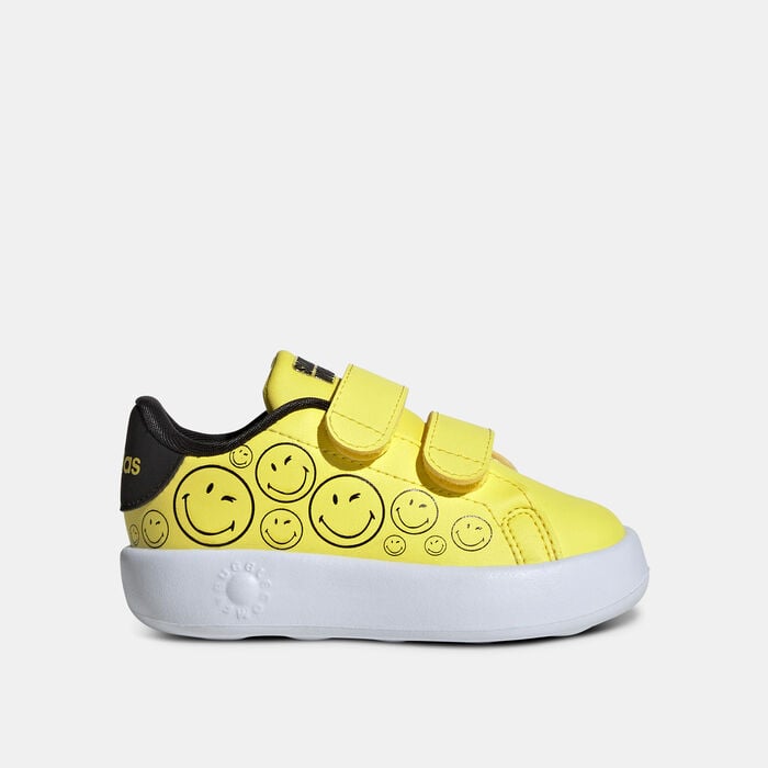 adidas Kids' Smiley Advantage Shoes yellow adidas Kids' Smiley Advantage Shoes yellow image number 0
