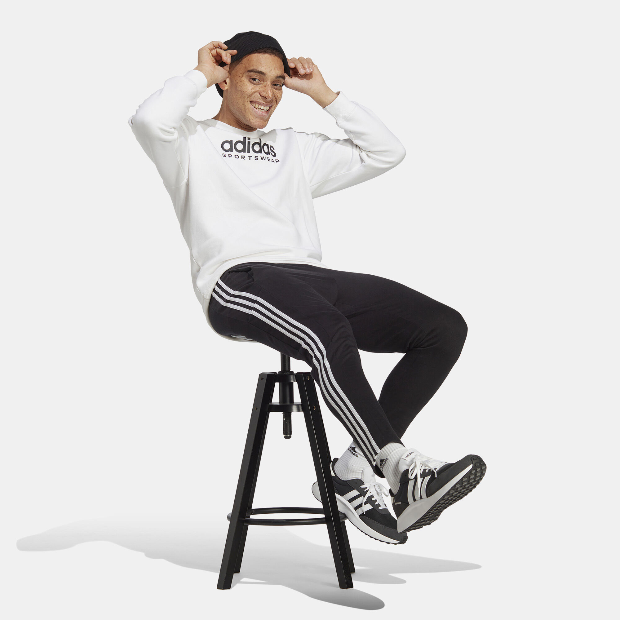 Adidas best sale jersey joggers