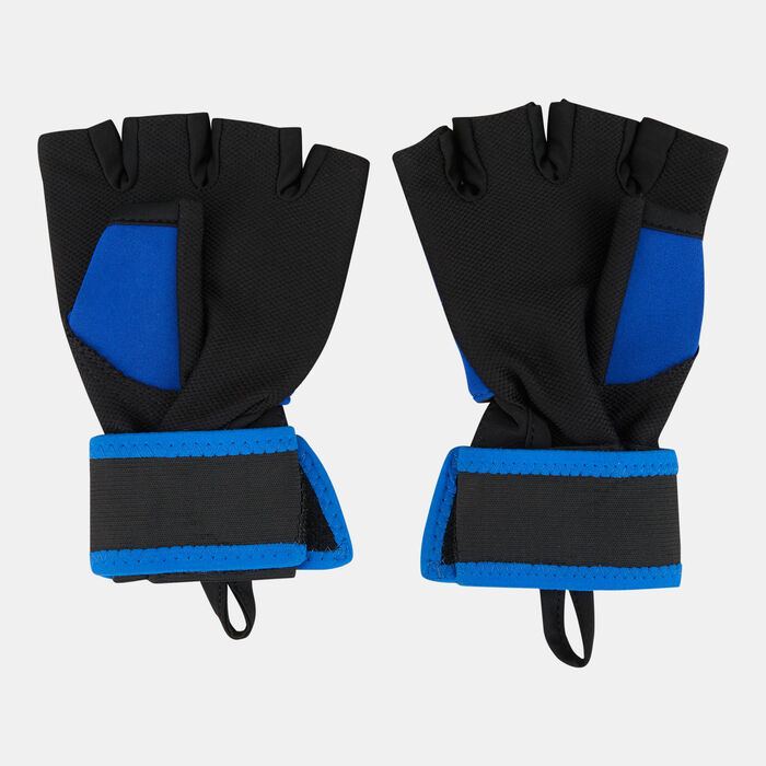 Everlast Printed Evergel Hand Wraps Gloves Blue Everlast Printed Evergel Hand Wraps Gloves Blue image number 1