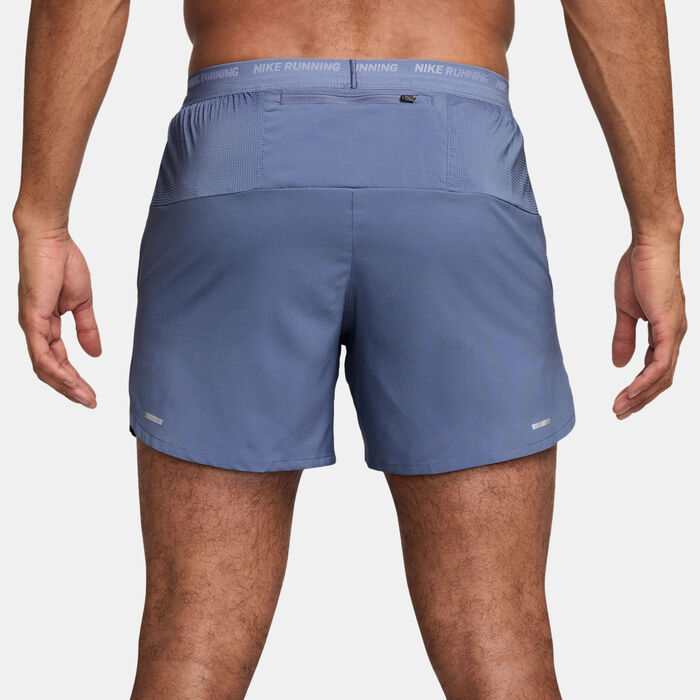Nike Men's Stride Dri-FIT Running Shorts Blue Nike Men's Stride Dri-FIT Running Shorts Blue image number 1