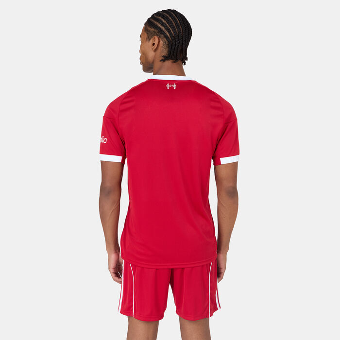 adidas Men's Liverpool 25/26 Home Replica Football Jersey Red adidas Men's Liverpool 25/26 Home Replica Football Jersey Red image number 1