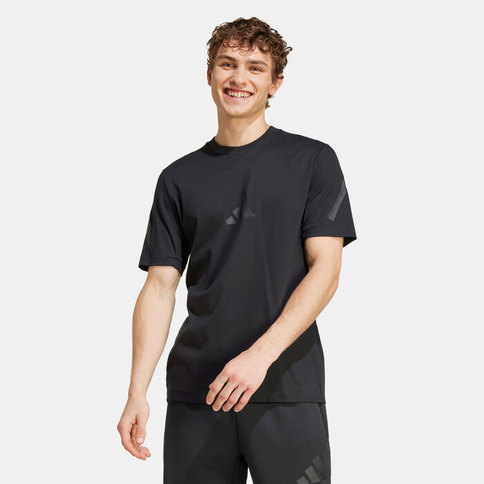 adidas Men's Z.N.E. T-Shirt Black image number 0