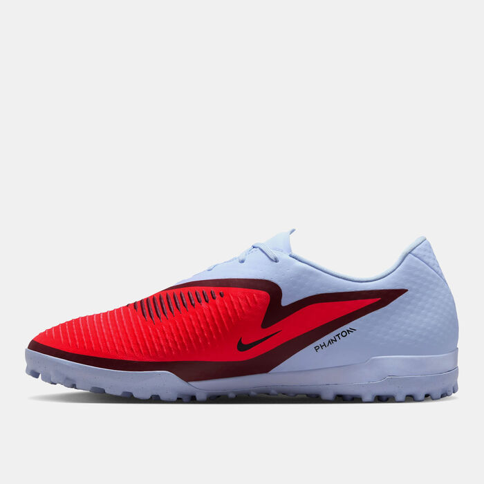 Nike Men's Phantom 6 Low Academy Turf Ground Football Shoes Blue image number 2