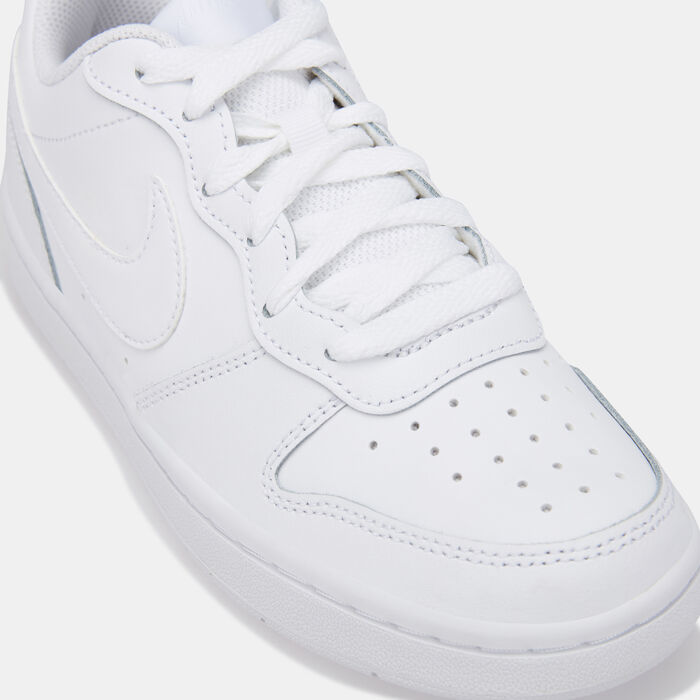 Nike Kids' Court Borough Low 2 Shoe (Older Kids) White image number 4