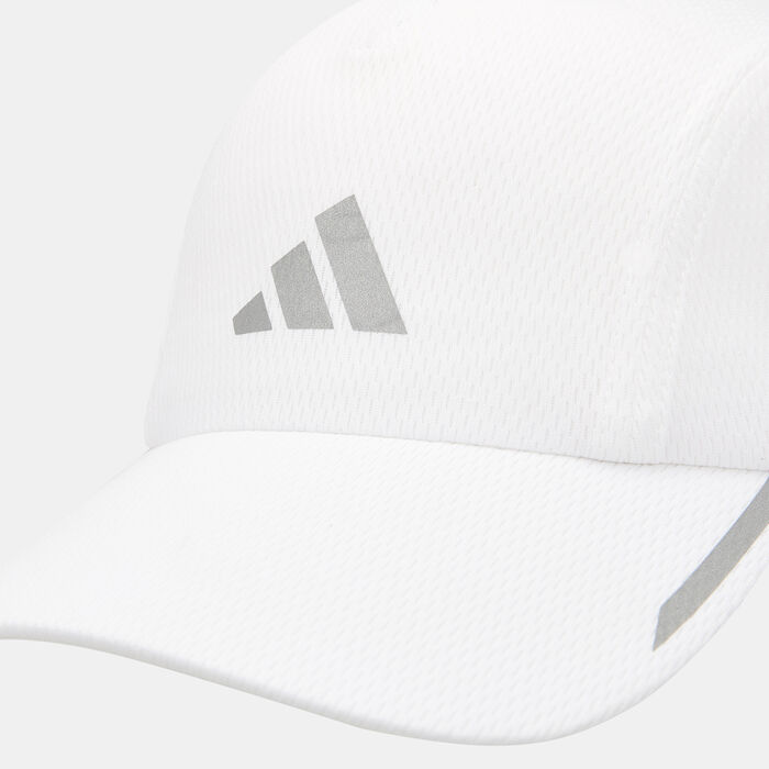 adidas Men's Running AEROREADY Mesh Cap White adidas Men's Running AEROREADY Mesh Cap White image number 2