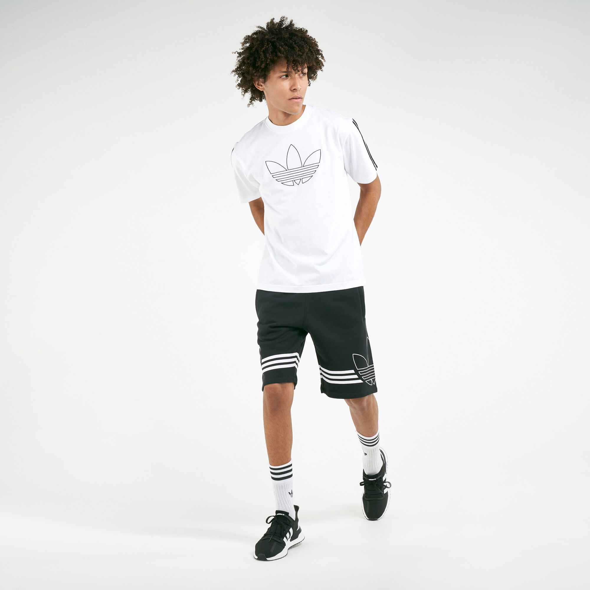 Adidas original clearance outline shorts