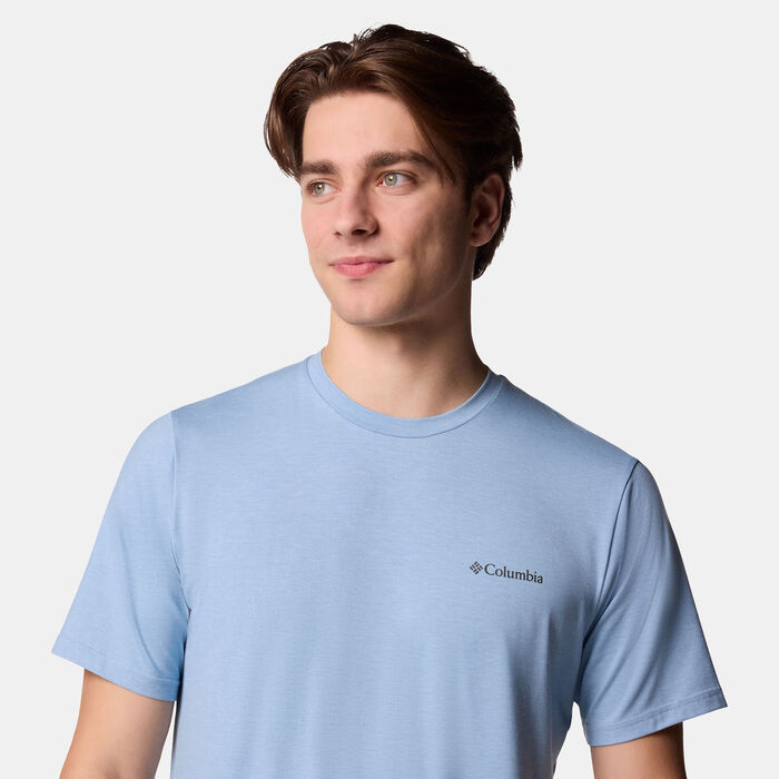 Columbia Men's Sun Trek™ T-Shirt Blue Columbia Men's Sun Trek™ T-Shirt Blue image number 3
