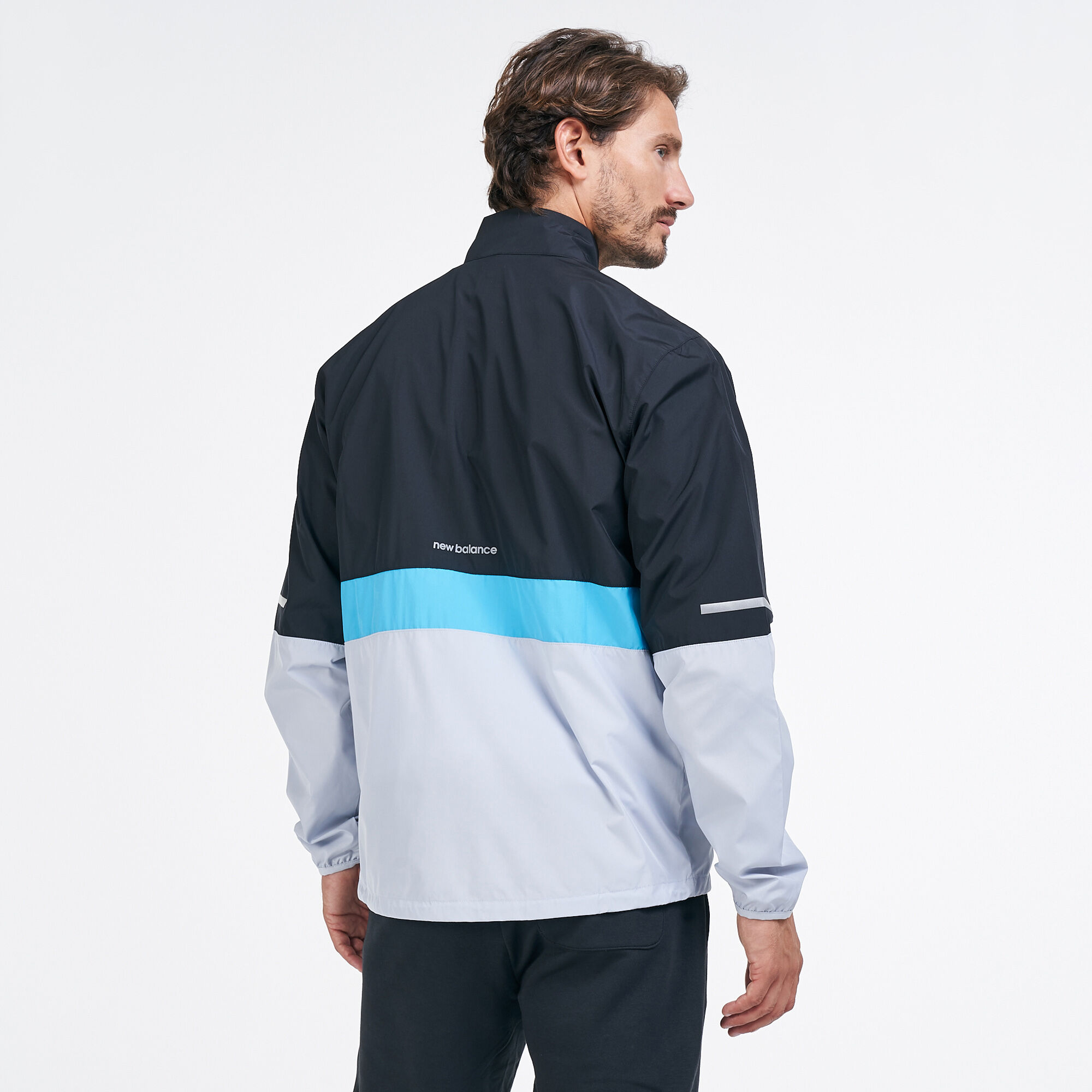 New balance reflective accelerate jacket cheap