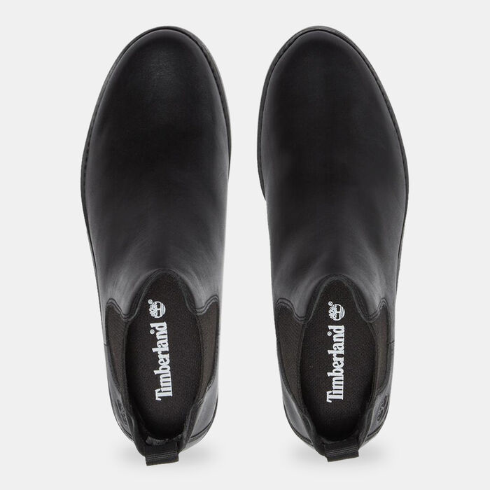 Timberland Women's Mont Chevalier Mid Chelsea Boots Black image number 3