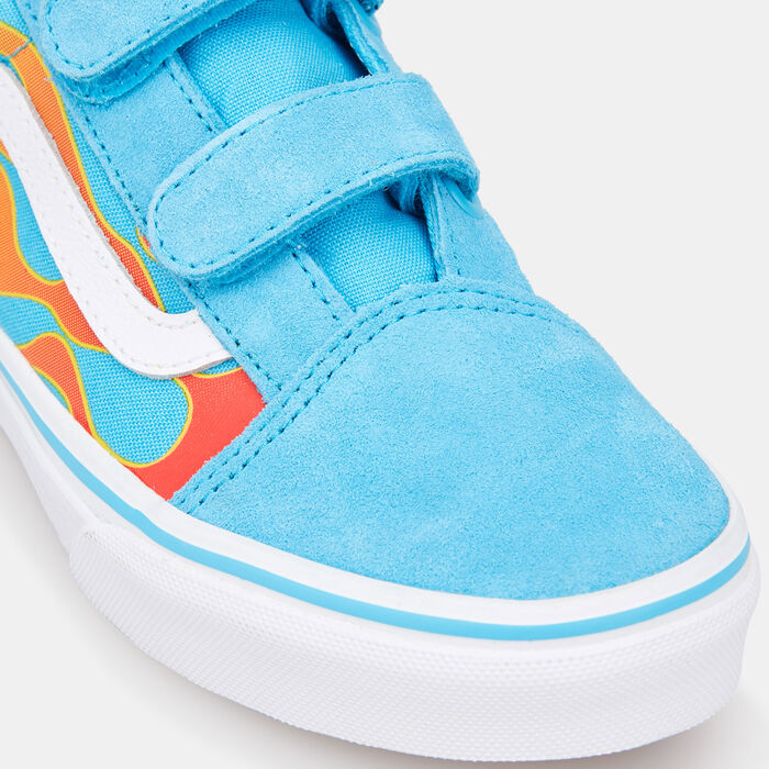 Vans Kids' Old Skool V Unisex Shoe Blue Vans Kids' Old Skool V Unisex Shoe Blue image number 4