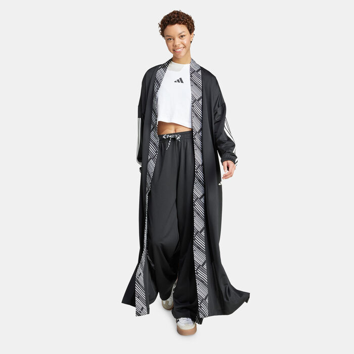 adidas Women's Emerging Harmony Extra-Long Cover-Up Black image number 0