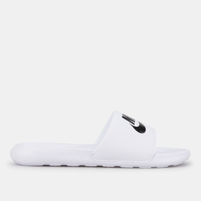 Nike Women's Victori Slides White Nike Women's Victori Slides White image number 1