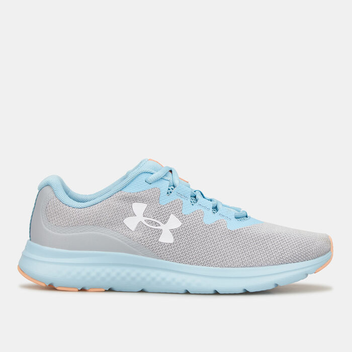 Under Armour Women's Charged Impulse 3 Knit Running Shoe Grey Under Armour Women's Charged Impulse 3 Knit Running Shoe Grey image number 0