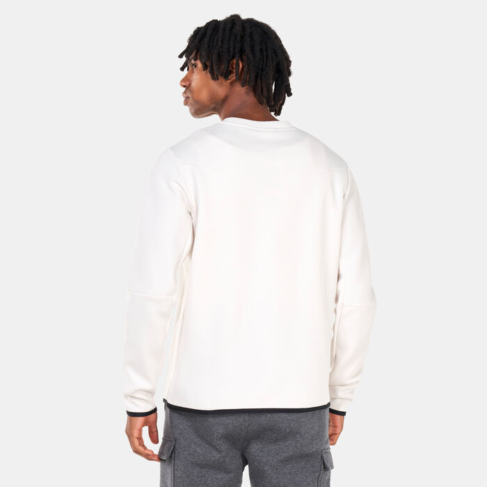 Nike Men's Sportswear Tech Fleece Crew Sweatshirt Grey Nike Men's Sportswear Tech Fleece Crew Sweatshirt Grey image number 1