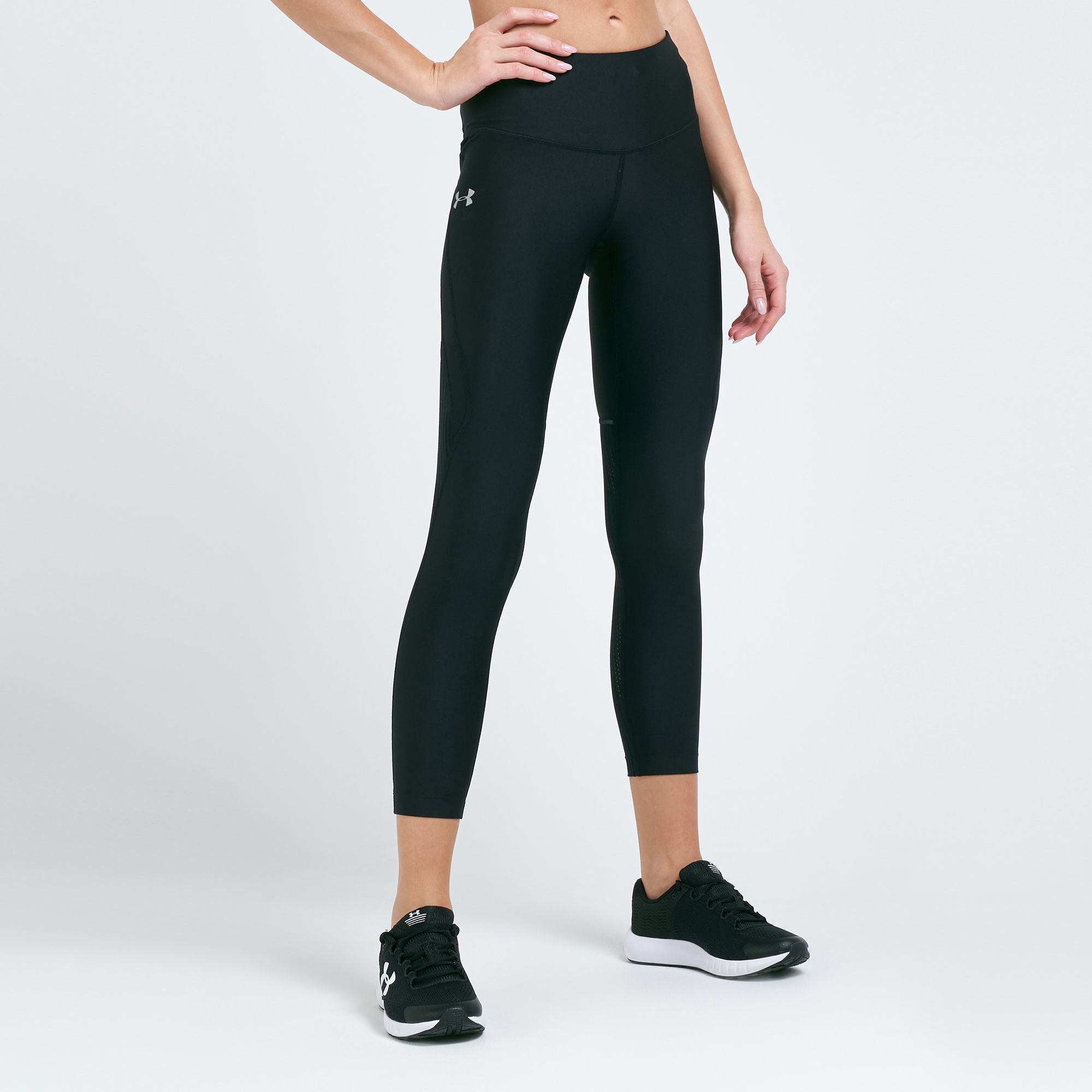 Women's ua armour fly fast raised thread crop hotsell