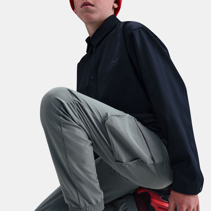 Nike Kids' Sportswear City Utility Cargo Pants Grey image number 3