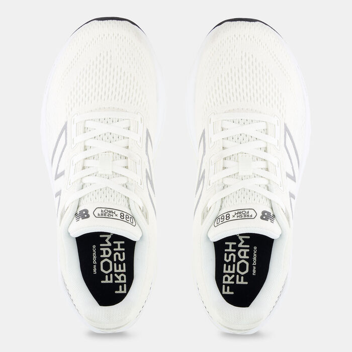 New Balance Women's Fresh Foam X 860v14 Running Shoes White New Balance Women's Fresh Foam X 860v14 Running Shoes White image number 4