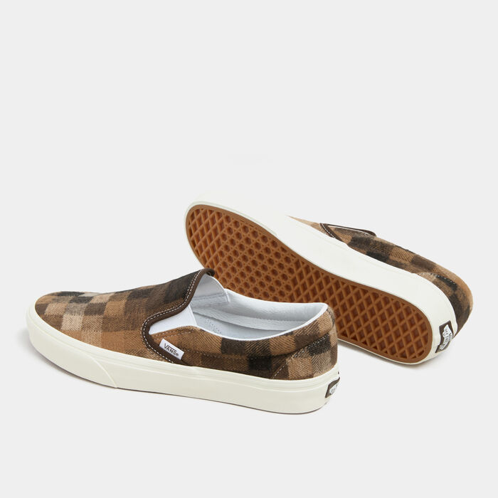 Vans Classic Slip-On Unisex Shoes Brown Vans Classic Slip-On Unisex Shoes Brown image number 2
