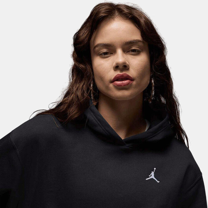 Jordan Women's Brooklyn Fleece Hoodie Black Jordan Women's Brooklyn Fleece Hoodie Black image number 3