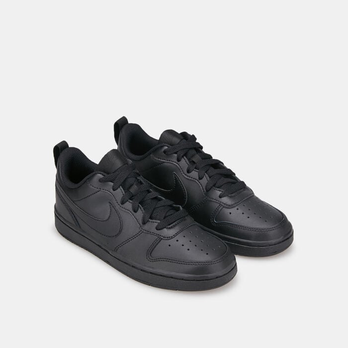 Nike Kids' Court Borough Low 2 Shoe (Older Kids) Black Nike Kids' Court Borough Low 2 Shoe (Older Kids) Black image number 1