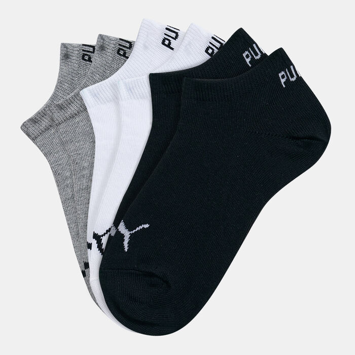 PUMA Kids' Invisible Socks (3-Pairs) Grey image number 0